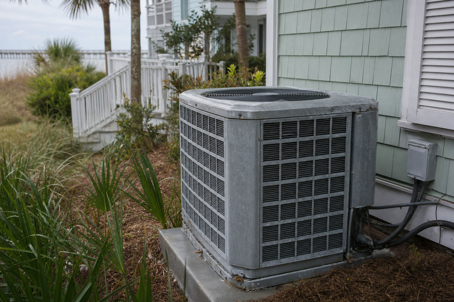 How Salt Air and Coastal Humidity Affect AC Performance in Charleston Homes