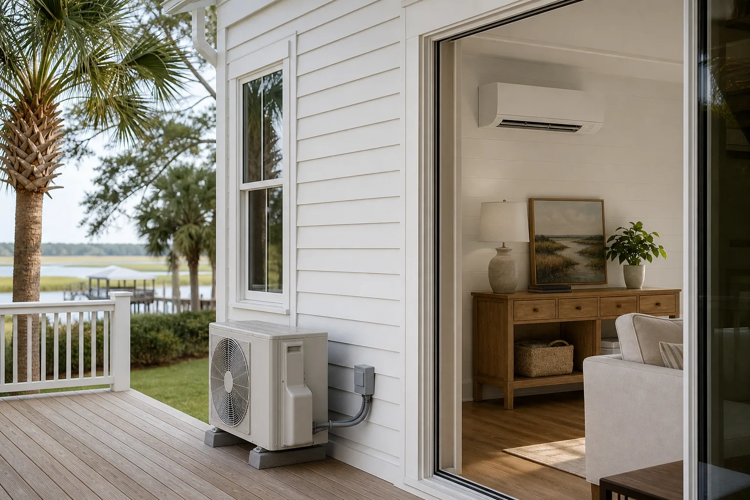 What to Expect During a Ductless AC Installation in Mount Pleasant Homes