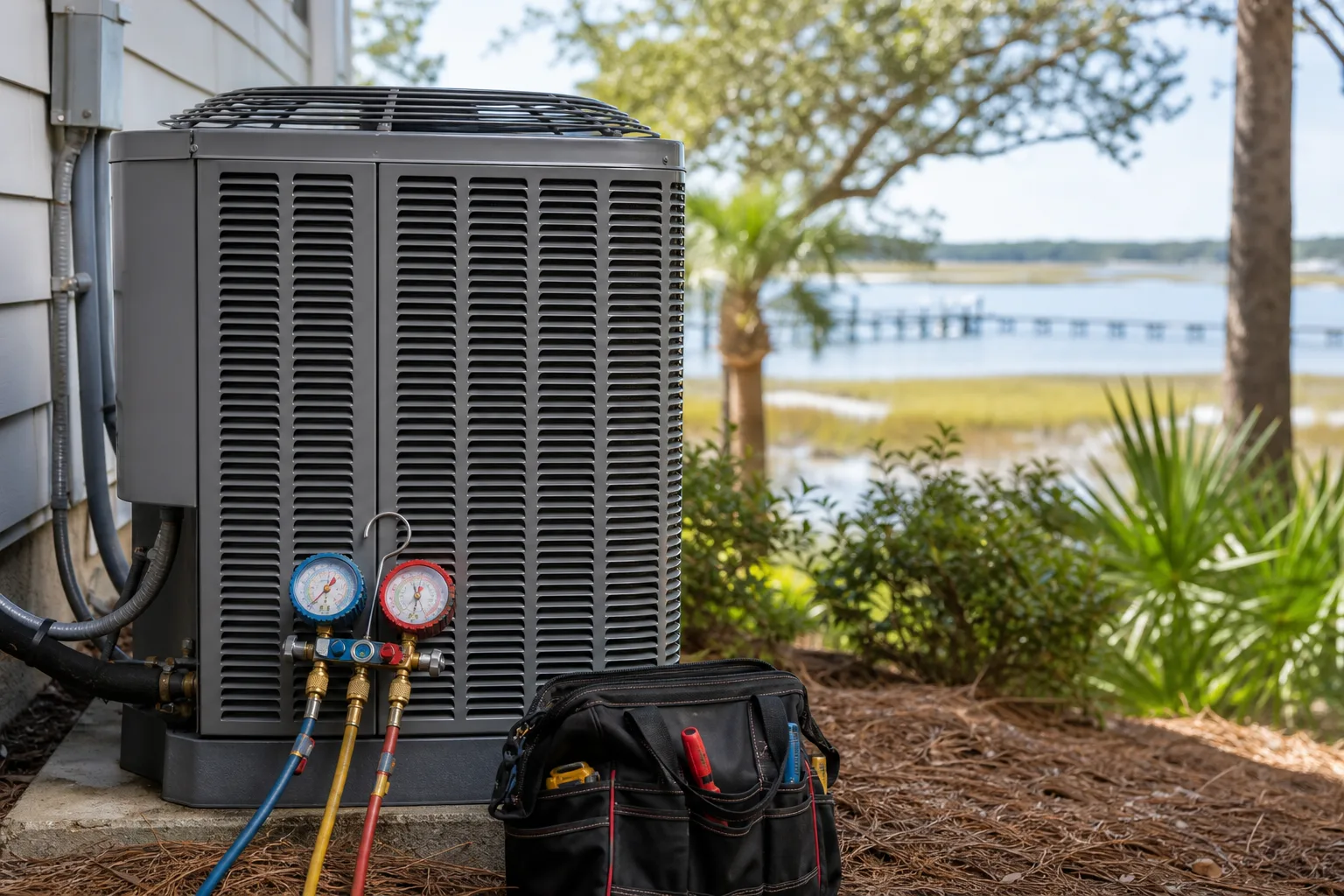 AC Refrigerant Recharge in Mount Pleasant, SC: When It’s Needed and What It Really Means
