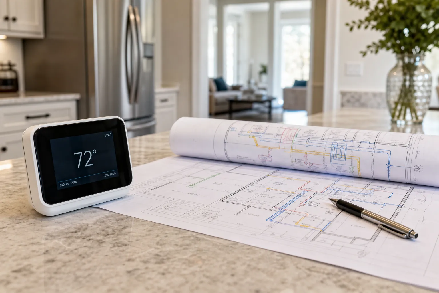 Homeowner comparing air conditioning system options for a Charleston property