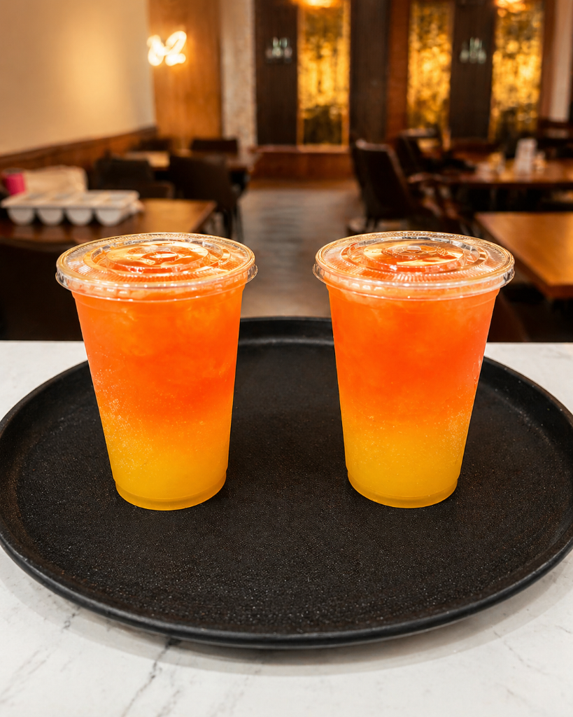 Fresh pressed juices