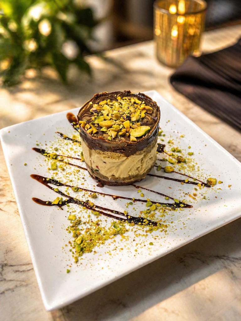 Dubai chocolate cheesecake