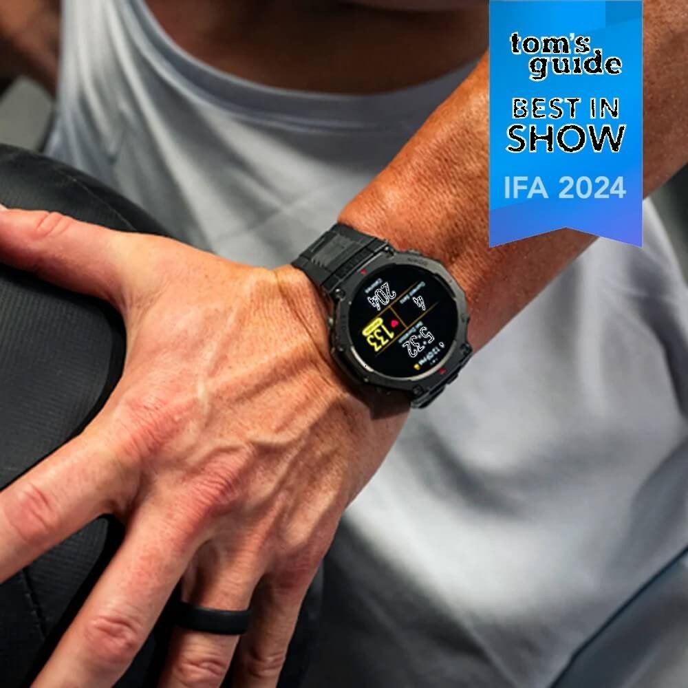 SMARTWATCH AMAZFIT T-REX 3 1.5" AMOLED ONYX view 3