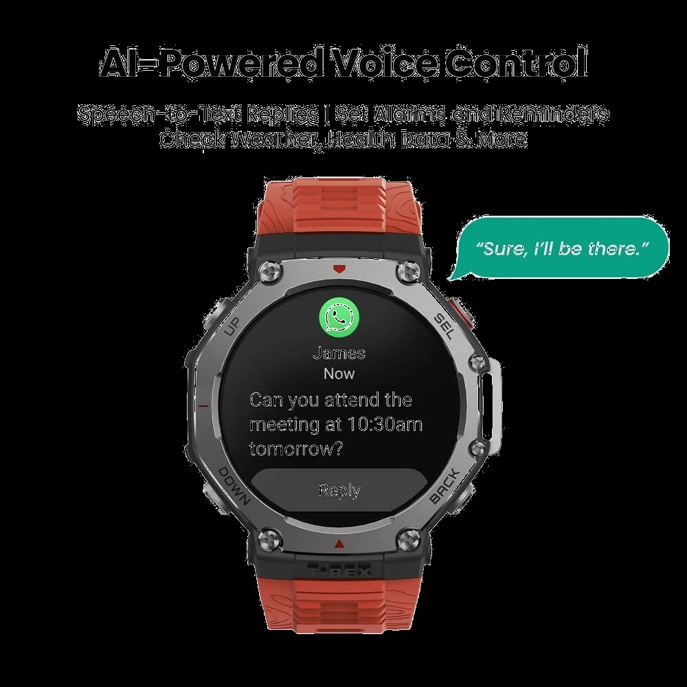 SMARTWATCH AMAZFIT T-REX 3 1.5" AMOLED HAZE GREY view 4