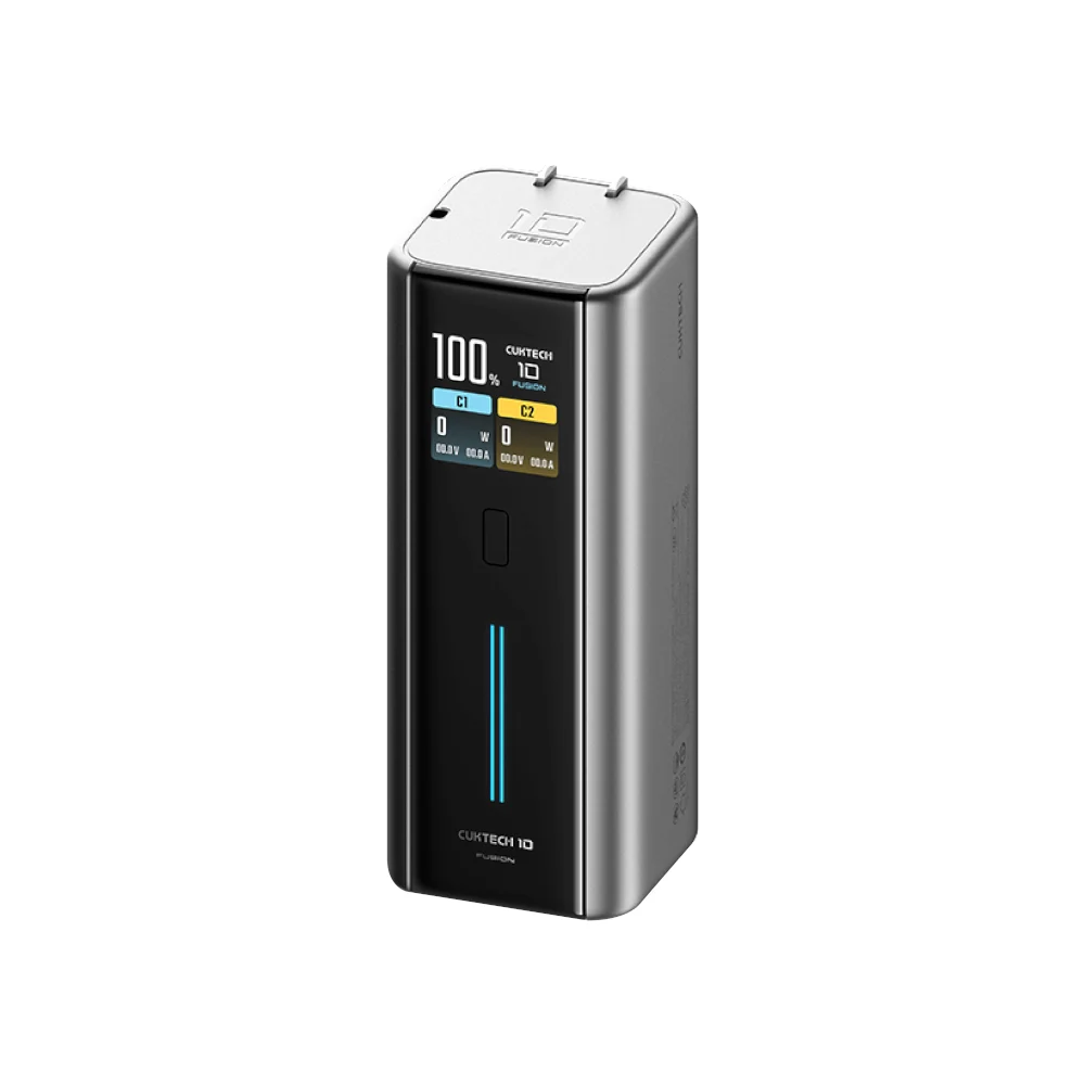 CHARGER WITH POWER BANK CUKTECH BA652U FUSION 2 IN 1 120W MAX GRAY CCC 9000MAH