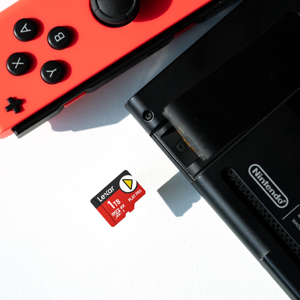 MEMORY CARD LEXAR MICROSD CARD PLAY PRO EXPRESS 1TB RW900/600MB/S FOR HANDHELD GAMING view 3