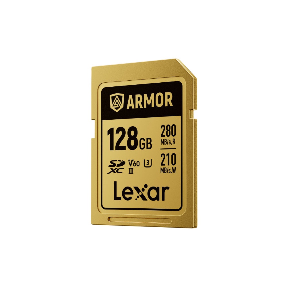 MEMORY CARD LEXAR ARMOR GOLD 128GB SD CARD FULL-HD 6K RW280/205MB/S