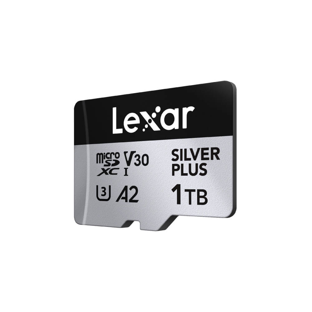 MEMORY CARD LEXAR PROFESSIONAL SILVER PLUS MICROSD CARD 1TB READ 205MB/S WRITE 150MB/S