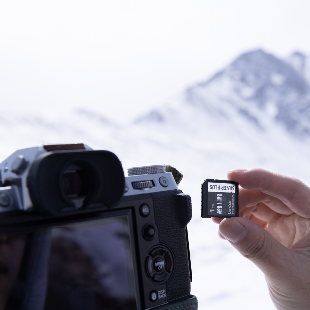 MEMORY CARD LEXAR SILVER PLUS 1TB UHS-I U3 V30 SD CARD FULL-HD 3D 4K RW205/150MB/S view 4