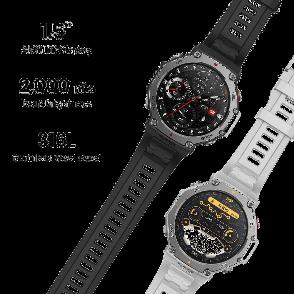 SMARTWATCH AMAZFIT T-REX 3 1.5" AMOLED HAZE GREY