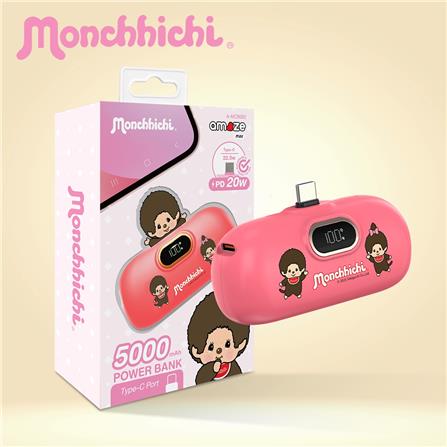 POWER BANK AMAZE ONE AMCB002 BOY&GIRL 5000MAH PINK VELVET view 3