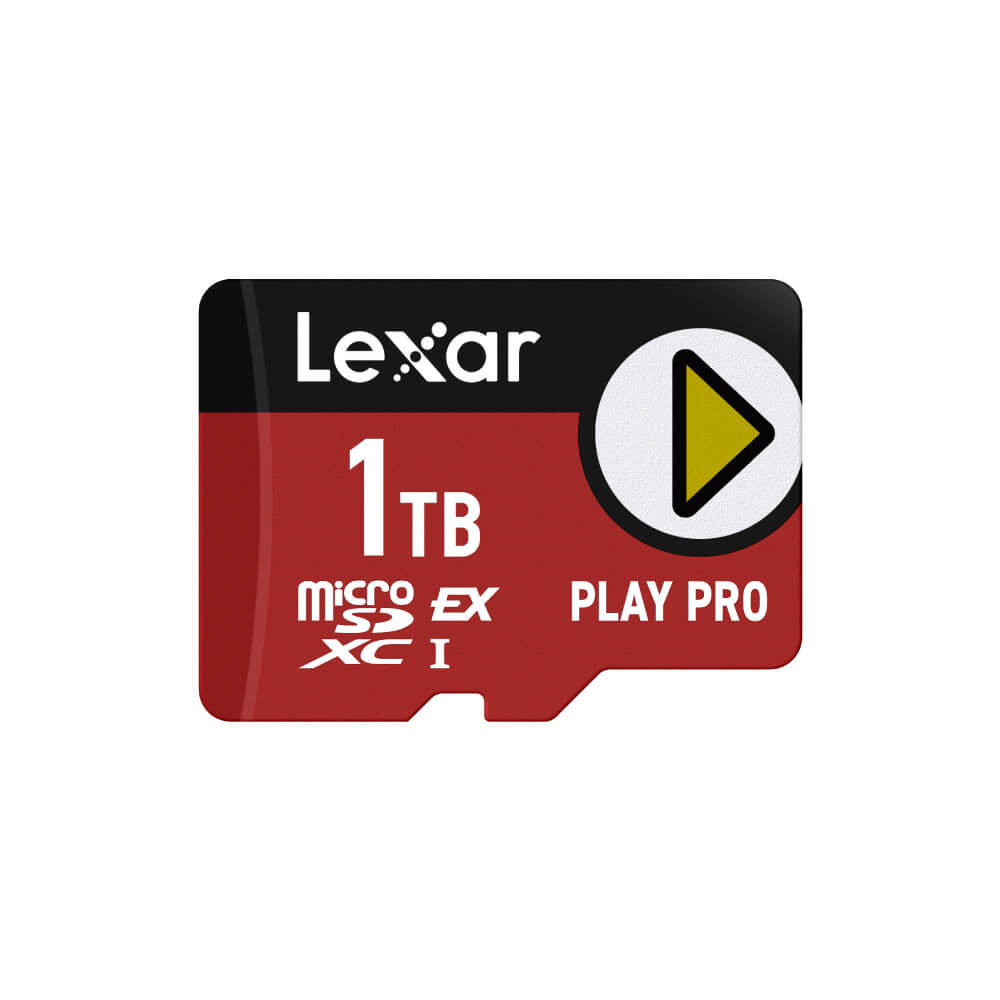 MEMORY CARD LEXAR MICROSD CARD PLAY PRO EXPRESS 1TB RW900/600MB/S FOR HANDHELD GAMING
