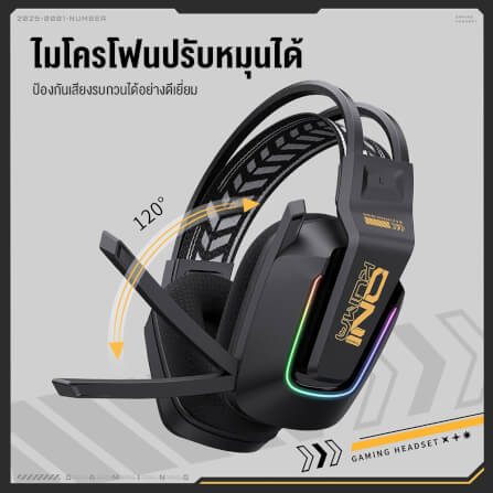 ONIKUMA GT828 4 MODELS WIRELESS GAMING HEADSET view 3