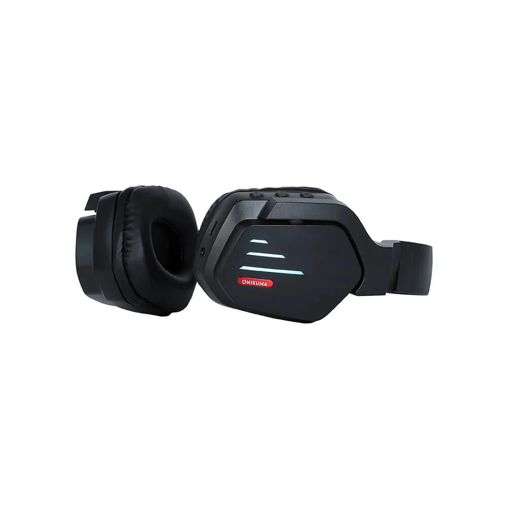 ONIKUMA B60 WIRELESS BLUETOOTH GAMING HEADSET - BLACK view 4