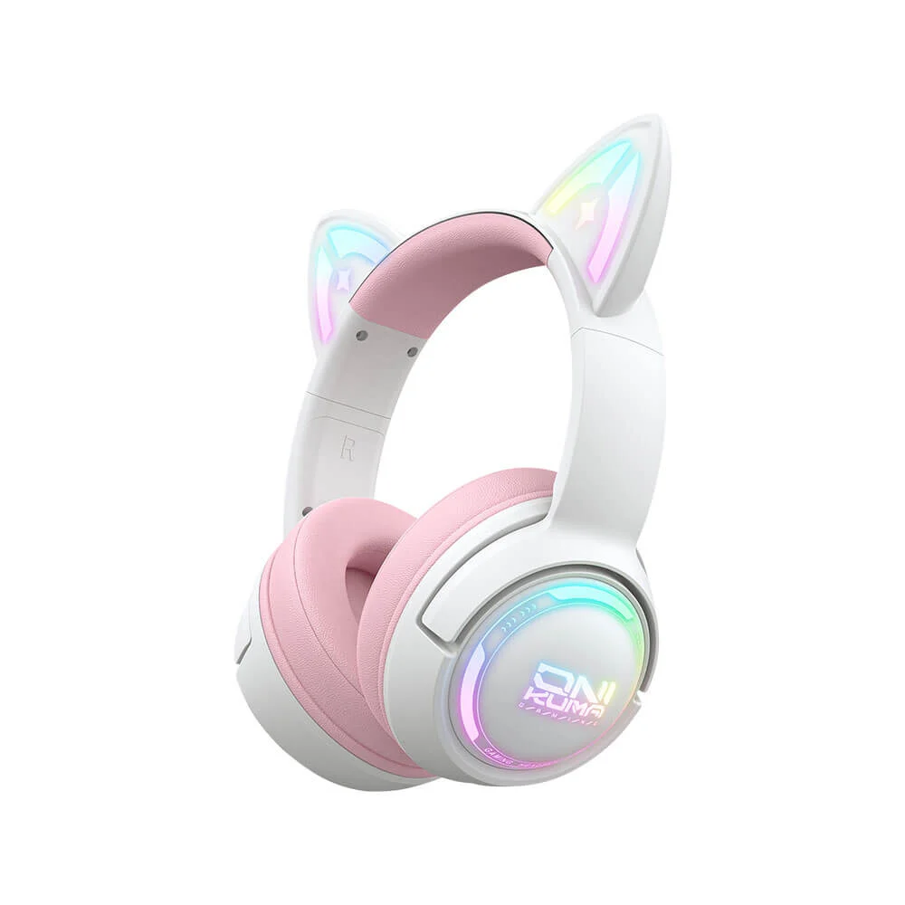 ONIKUMA GT838 THREE MODE WIRELESS HEADPHONE - PINK