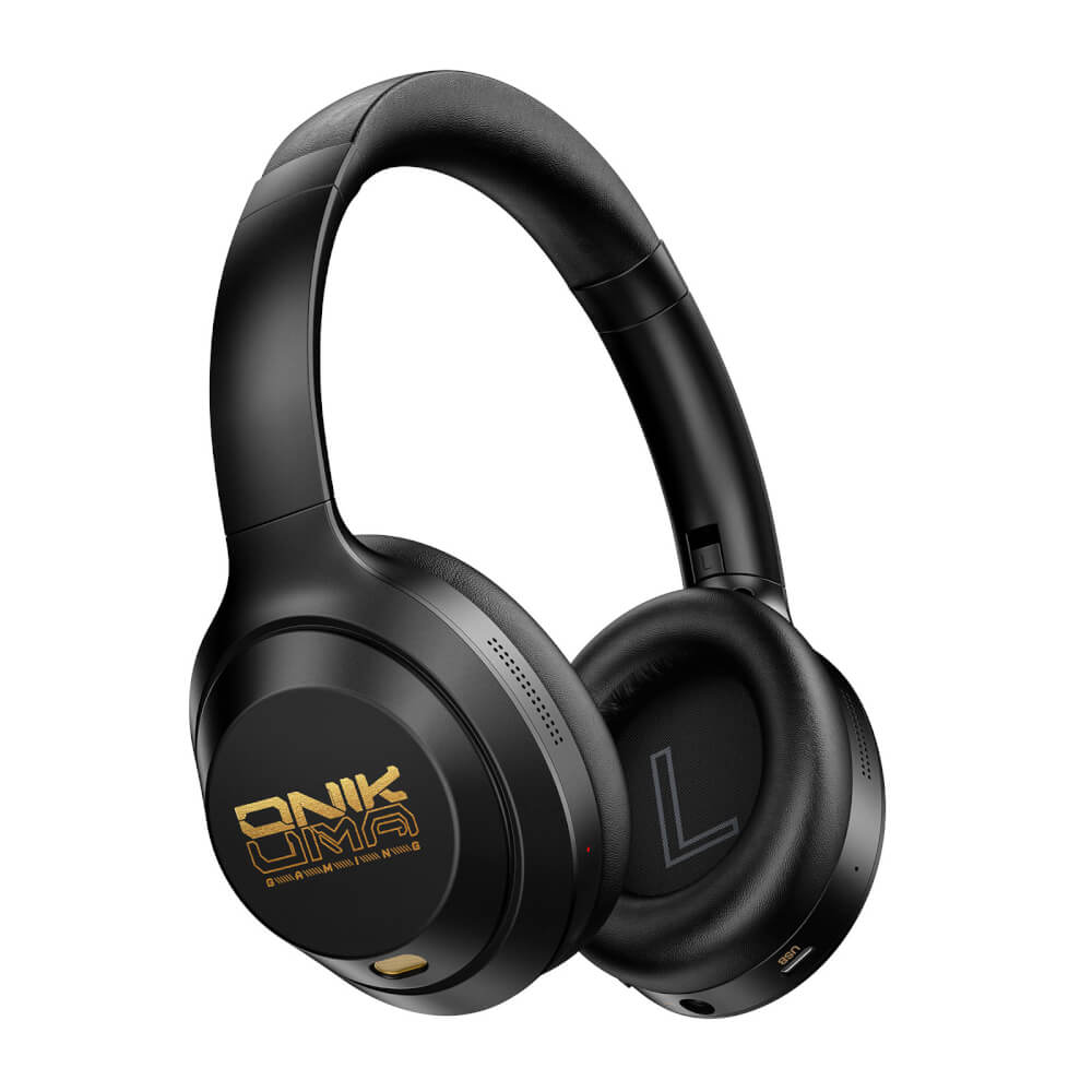 ONIKUMA GT811 DUAL NOISE REDUCTION DUAL MODE GAMING HEADSET - BLACK