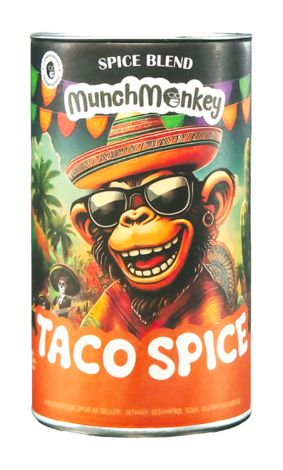 Munch Monkey Taco bøtte