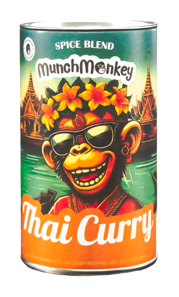 Munch Monkey Thai Curry bøtte