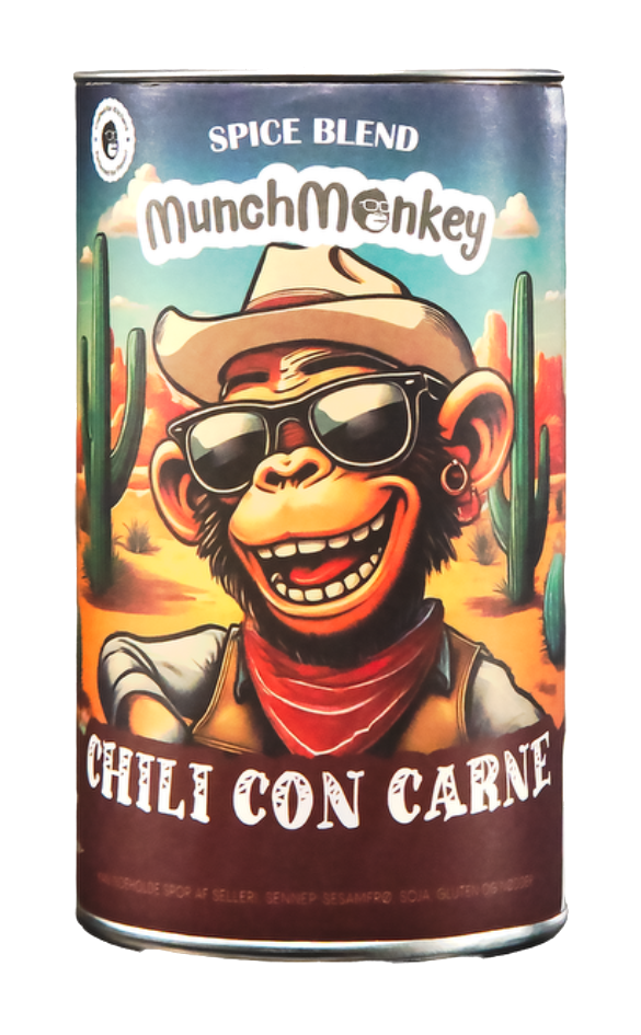Munch Monkey Chili Con Carne bøtte