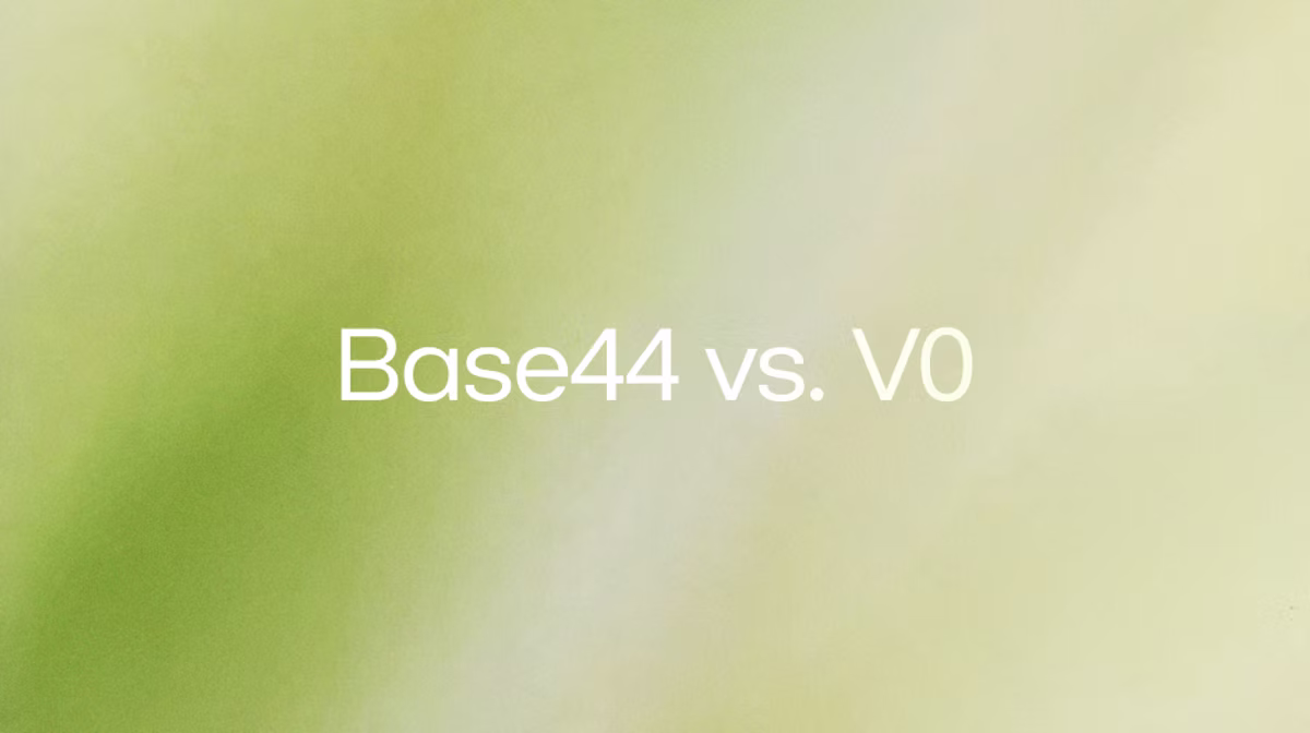 Base44 vs V0