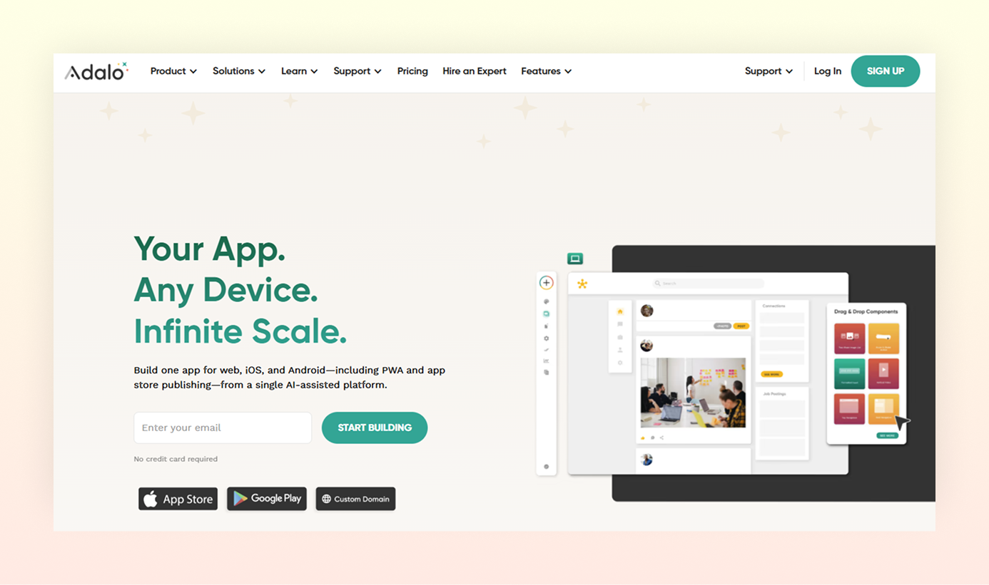 Best no-code app builders