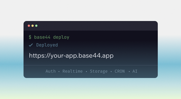 How Brik powered an insanely complex frontend with Base44 Backend in two days