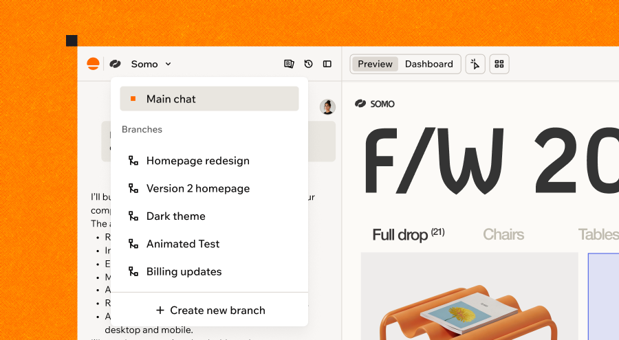 Introducing Branches: build on the side, merge when you are ready