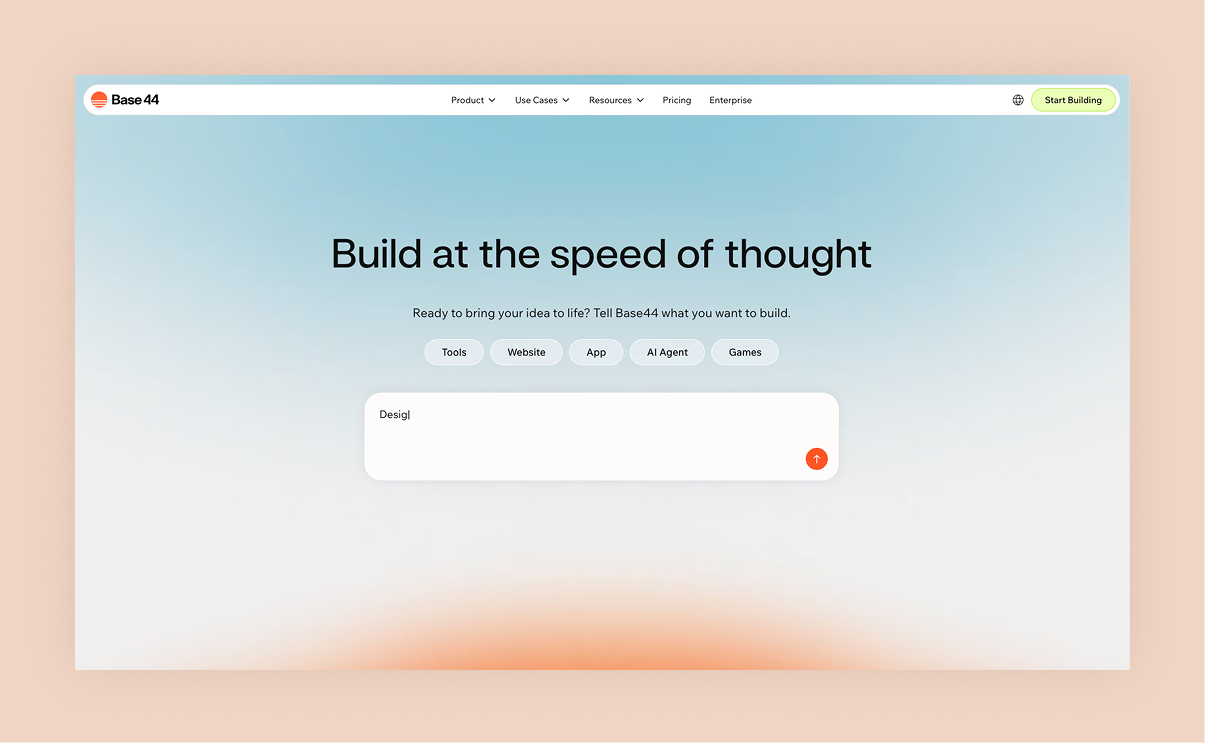 best ai app builder tools base44