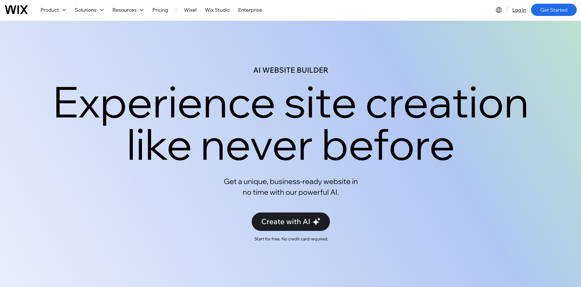 wix ai website builders