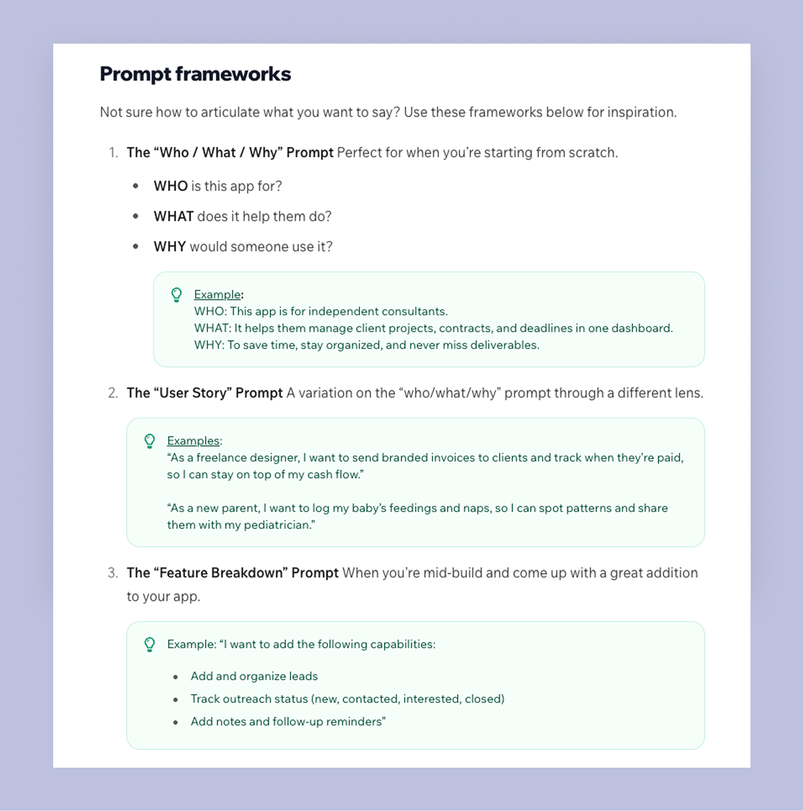 base44 prompt framework guidelines and expert tips