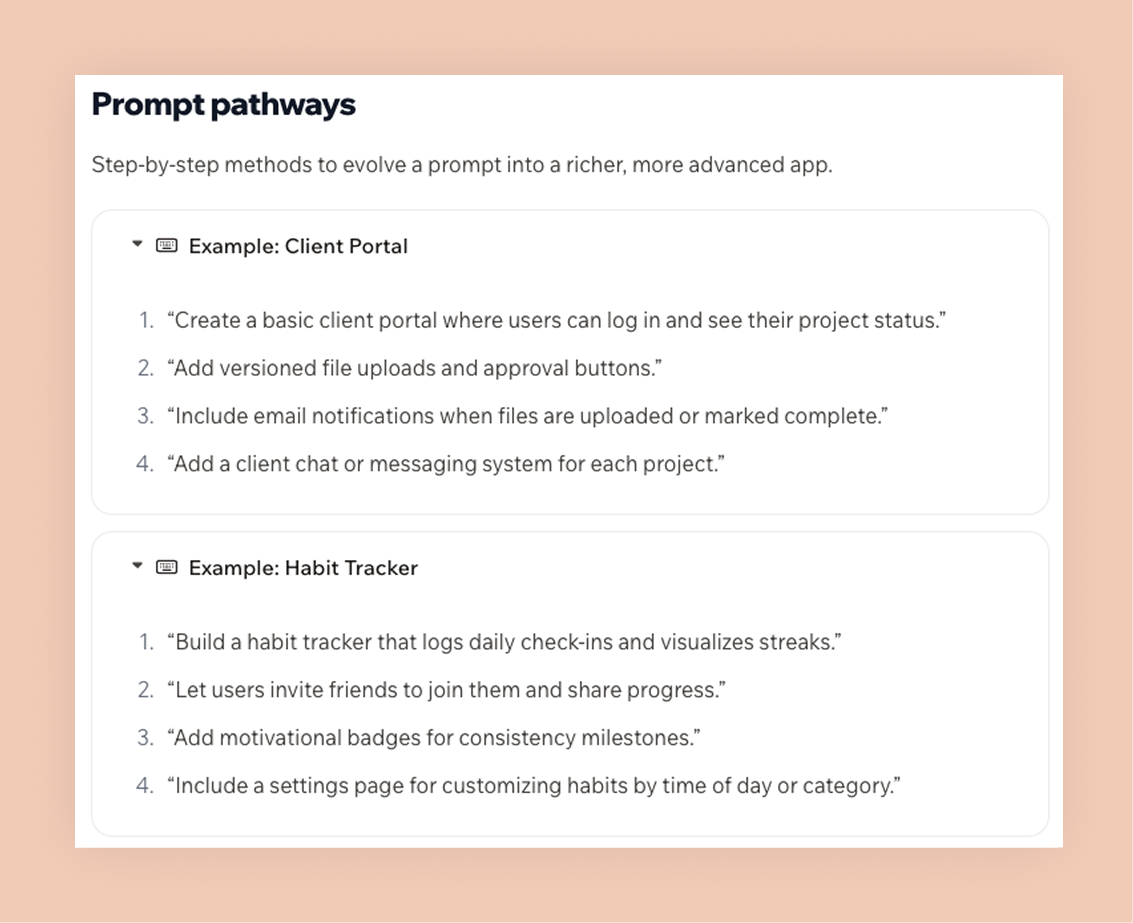 base44 prompt pathways