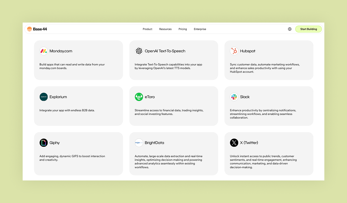 base44 integrations