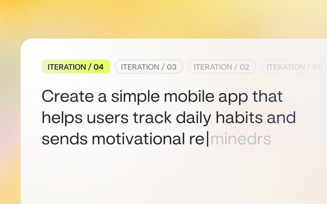 Some of the best prompts for app building