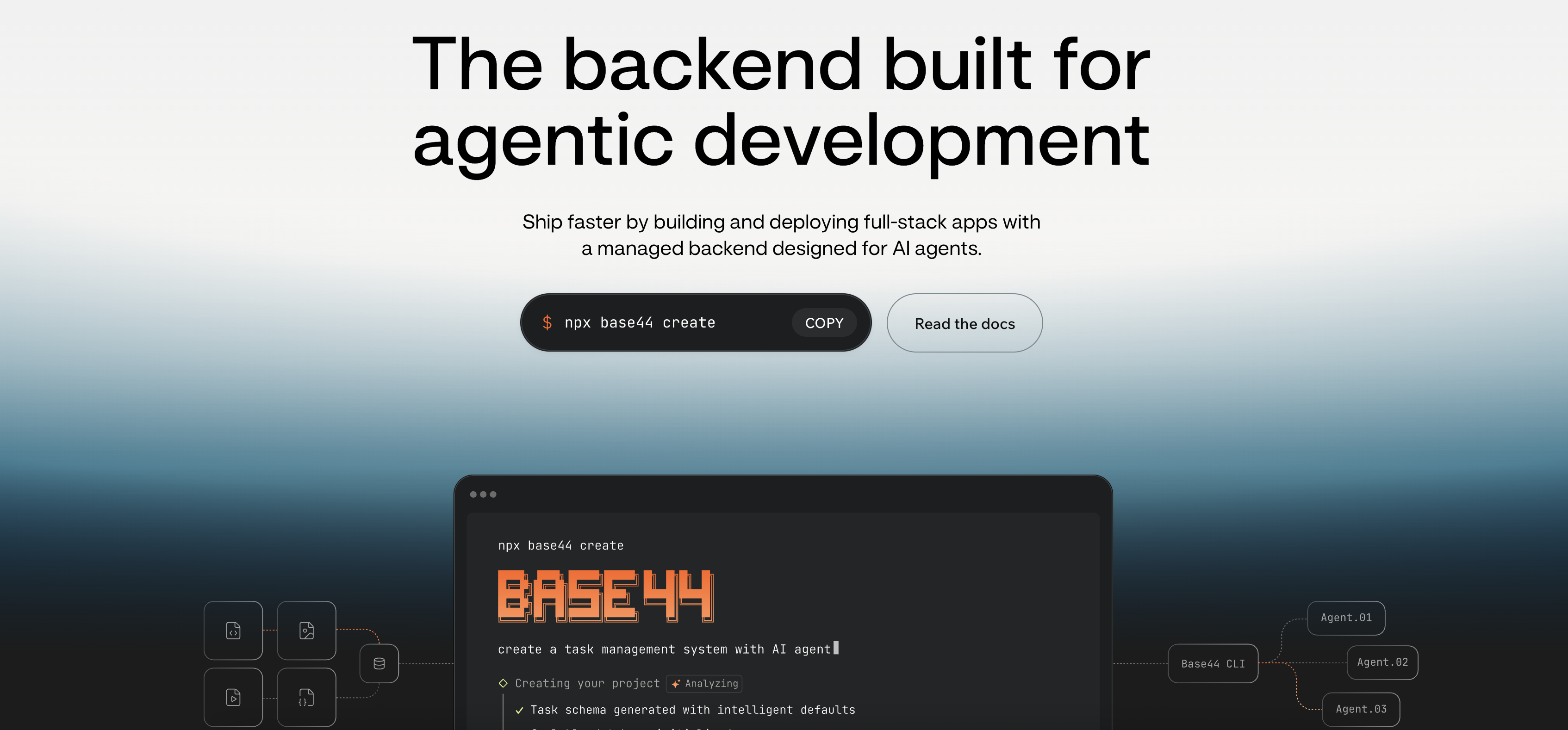 base44 cli backend platform