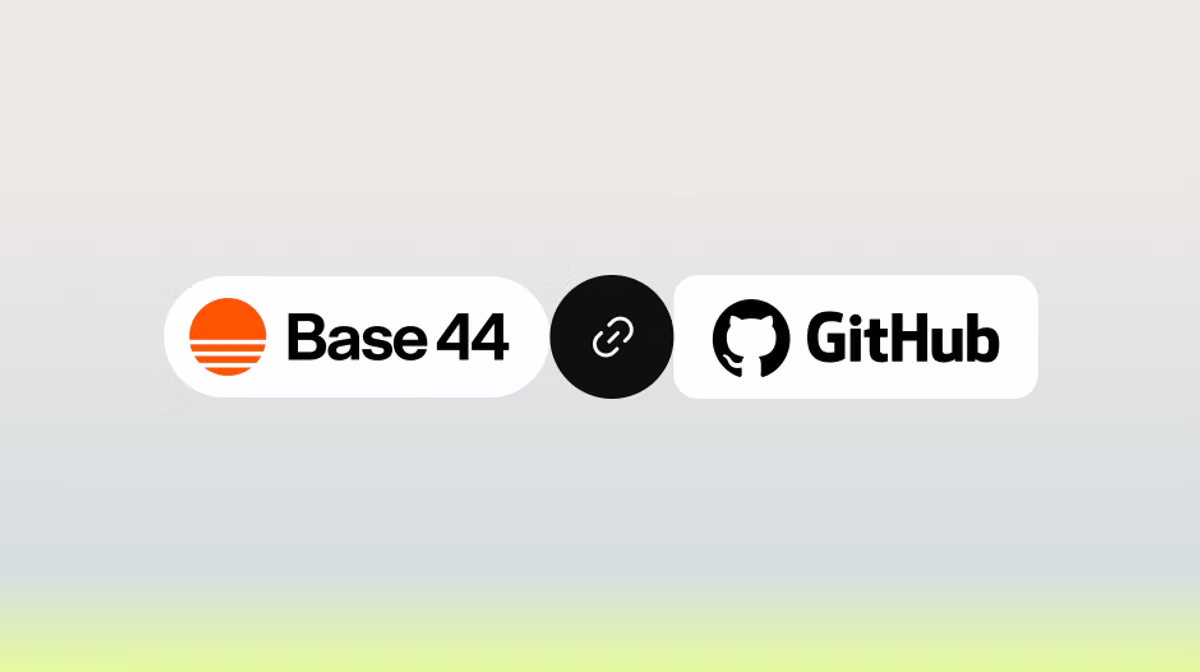 Base44 GitHub integration