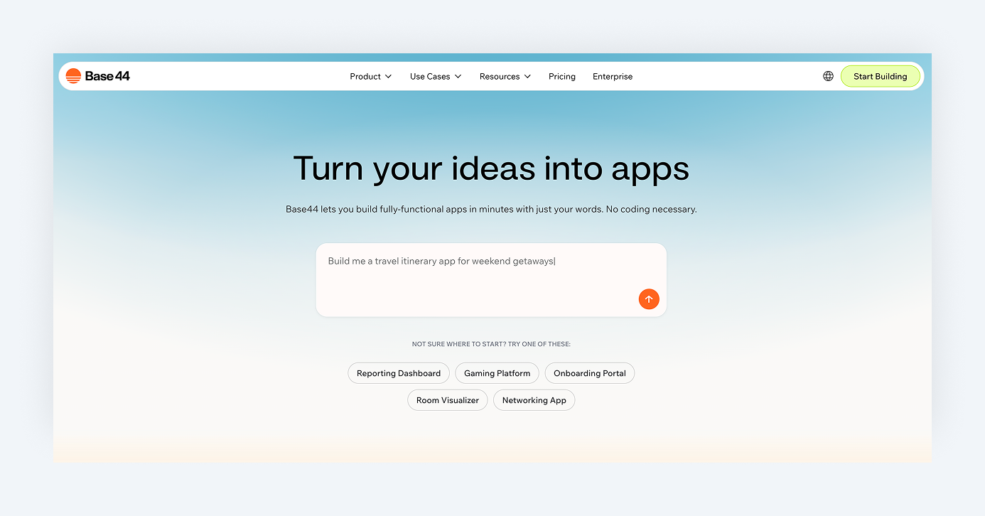 base44 backend build native mobile apps