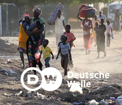 War in Sudan - Fleeing violence and hunger