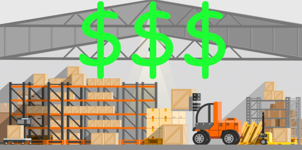How much does it cost for Warehousing and Storage