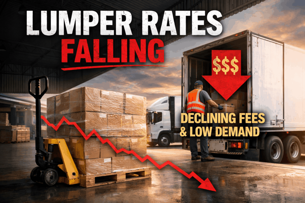 Why Lumper Rates are going Down