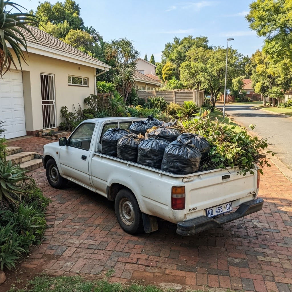 Bakkie hire for dump runs and small moves (sample)