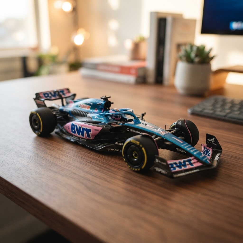 The 1:43 F1 Grid: Why Precision is Winning the Desk Space War