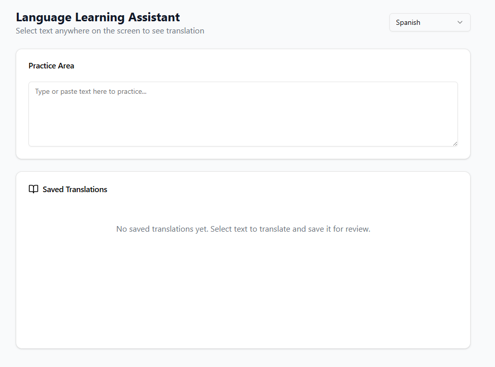 lingu-learn template preview