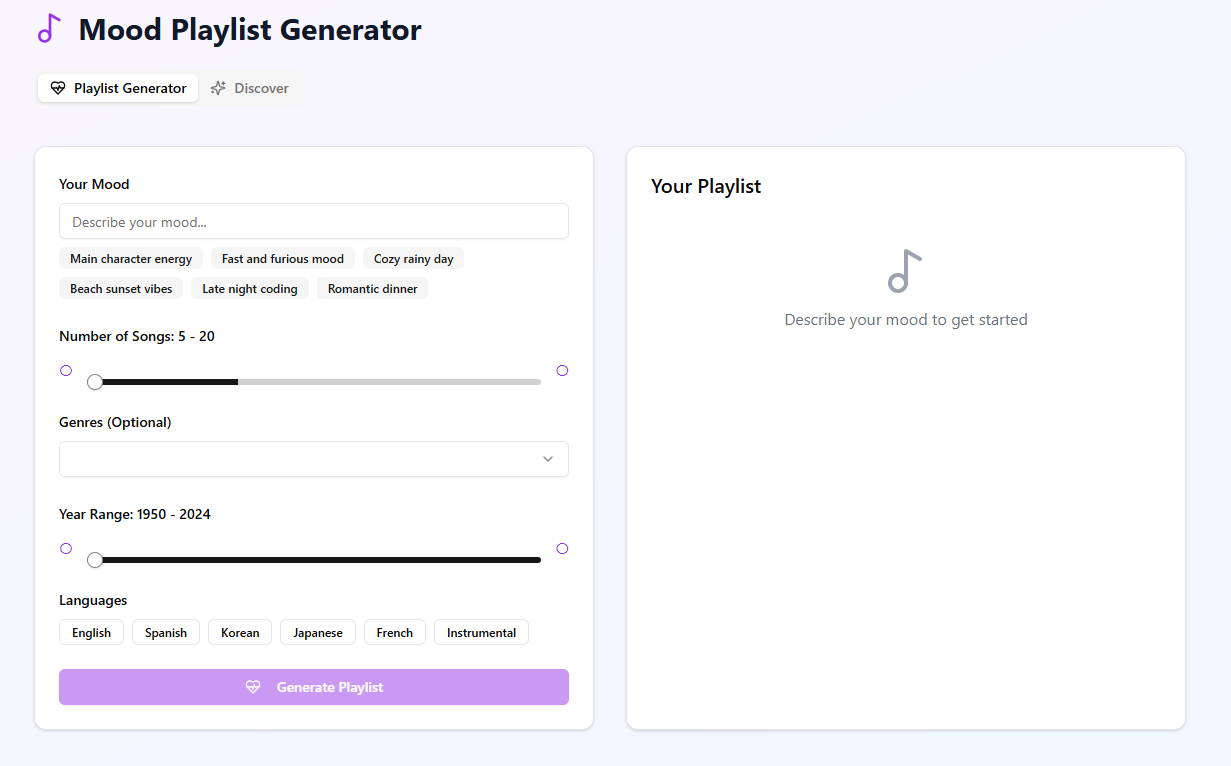mood play template preview