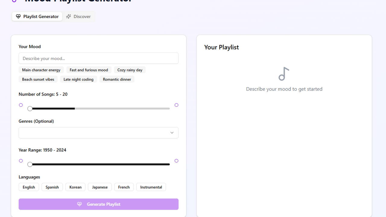 mood play template preview