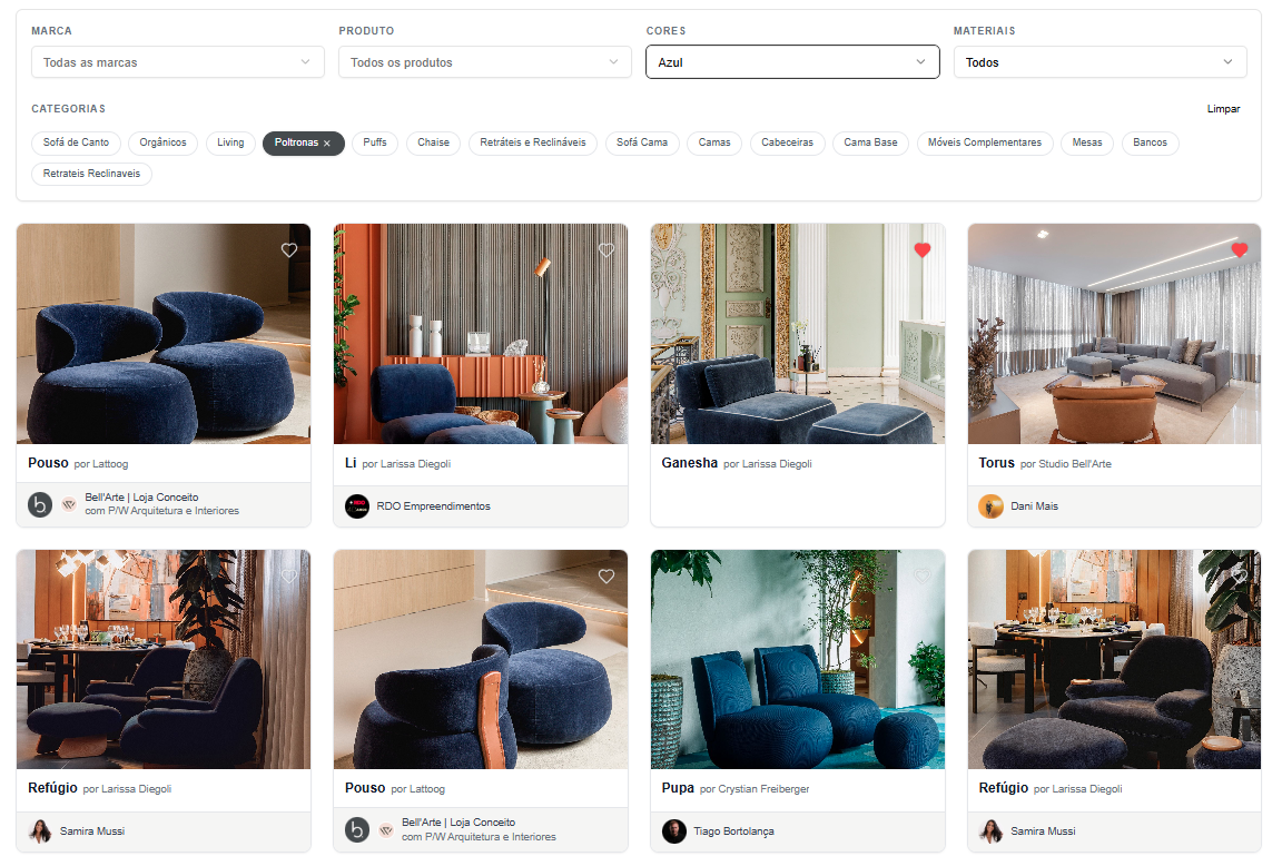 Galeria de projetos ArqMood