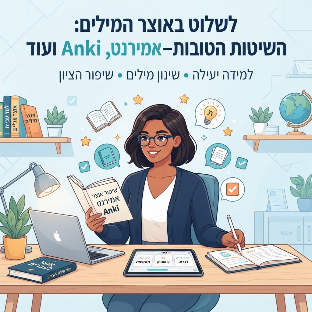 איך לשפר אוצר מילים לאמירנט