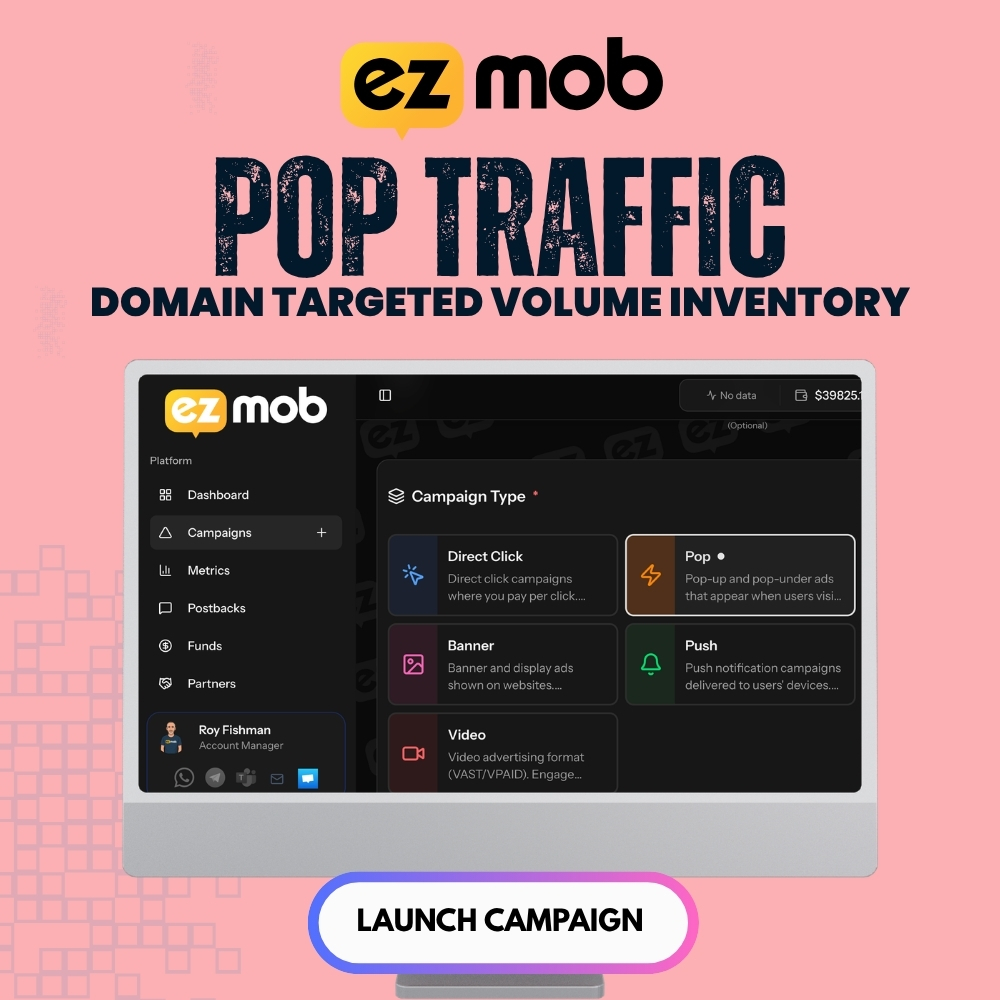 Pop Traffic — Domain Targeted Volume