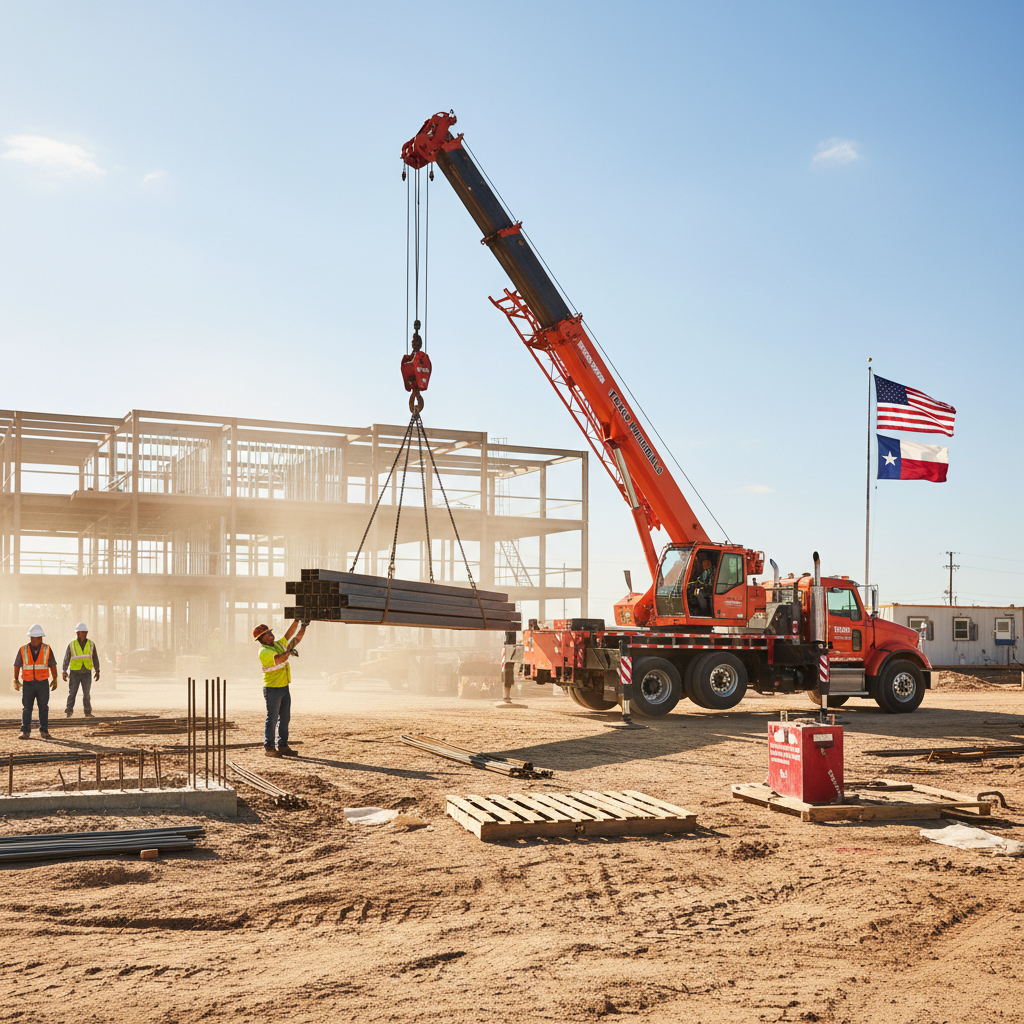 Boom Truck Rental in Texas: Costs, Capacity, and What to Ask