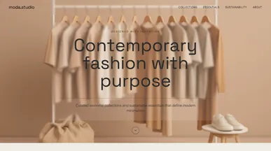 Moda Studio template preview