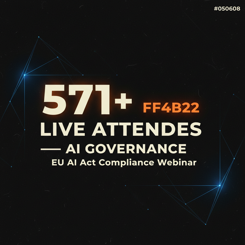 571+ Attendees: AI Governance Across EU and US Standards